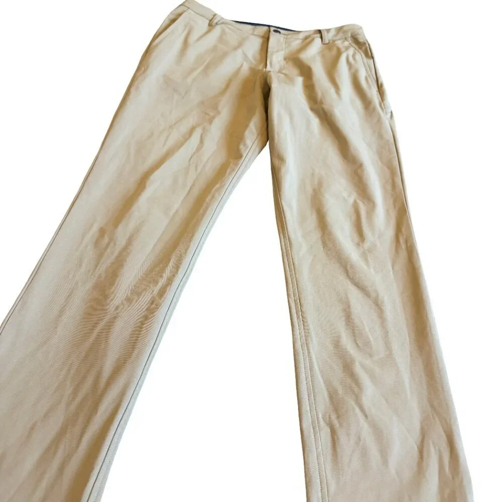Birddogs Khaki Pants Stretch Casual Office Professional Golf Size 34 x 34 Men's